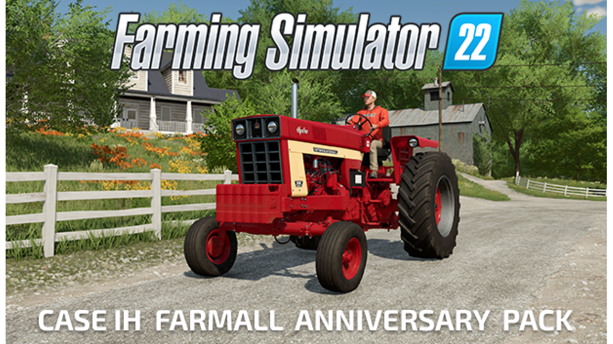 Joc Farming Simulator 22 Case Ih Farmall Anniversary Pack Steam Pc Key 3804